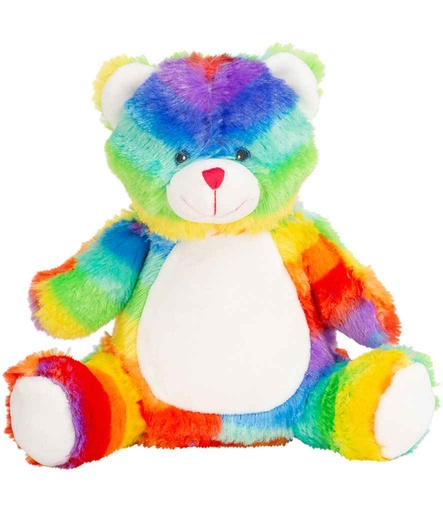 [MM555 MLT] Mumbles Zippie Rainbow Bear