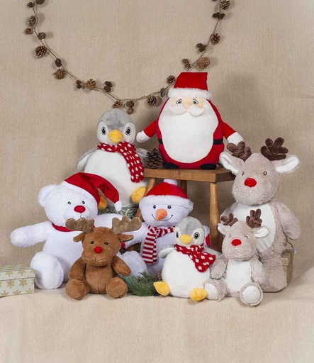 [MM563 RED] Mumbles Zippie Father Christmas