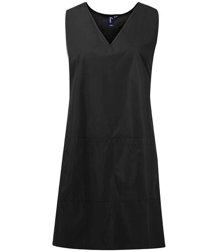 [PR174 BLK] Premier Waterproof Wrap Around Tunic Apron