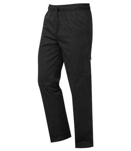 [PR555 BLK] Premier Essential Chef's Cargo Trousers