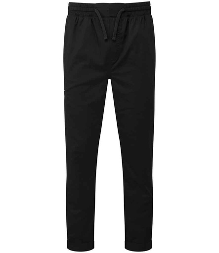 [PR557 BLK] Premier Recyclight® Chef's Cargo Trousers
