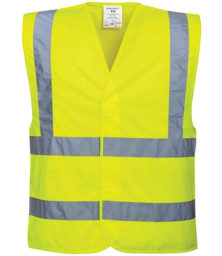 [PW002 YEL] Portwest Hi-Vis Vest
