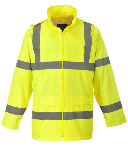 [PW011 YEL] Portwest Hi-Vis Rain Jacket