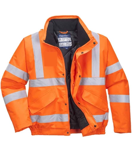 [PW021 ORA] Portwest Hi-Vis GO/RT Bomber Jacket