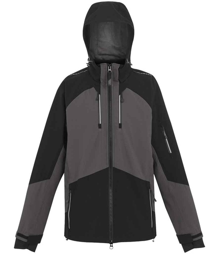 [RG675 SL/BK] Regatta 4TEX Stretch Waterproof Shell Jacket