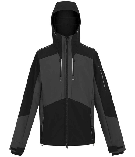 [RG679 SL/BK] Regatta 4TEX Stretch Three Layer Soft Shell Jacket