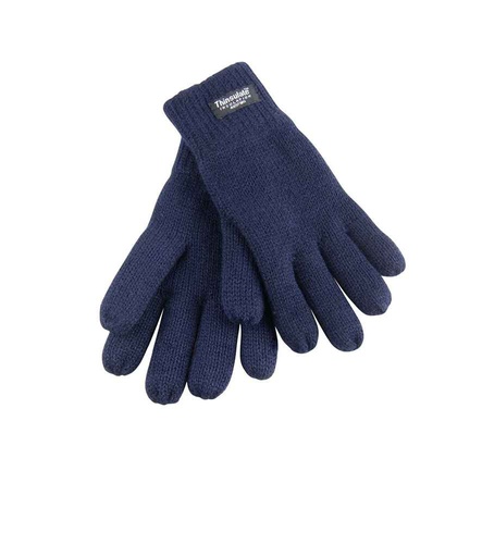 [RS147B NAV] Result Kids Lined Thinsulate™ Gloves