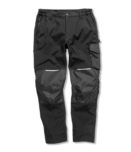 [RS473 BLK] Result Work-Guard Slim Fit Soft Shell Trousers