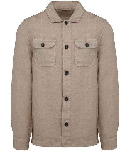 Spasso Linen Washed Overshirt
