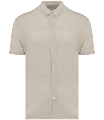 Spasso Short Sleeve Linen Shirt