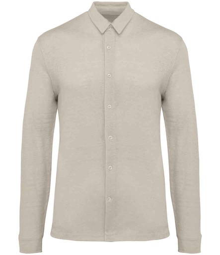 Spasso Long Sleeve Linen Shirt
