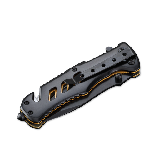 Optima titanium-coated steel emergency knife