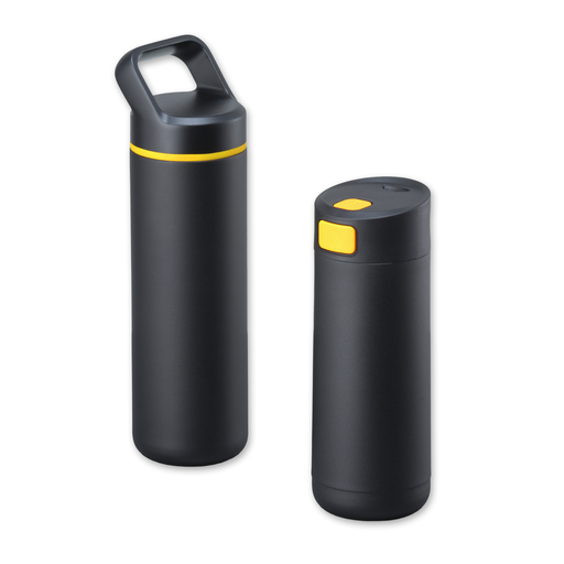 Expedition Set: coffee mug 450 ml & steel water bottle 650 ml