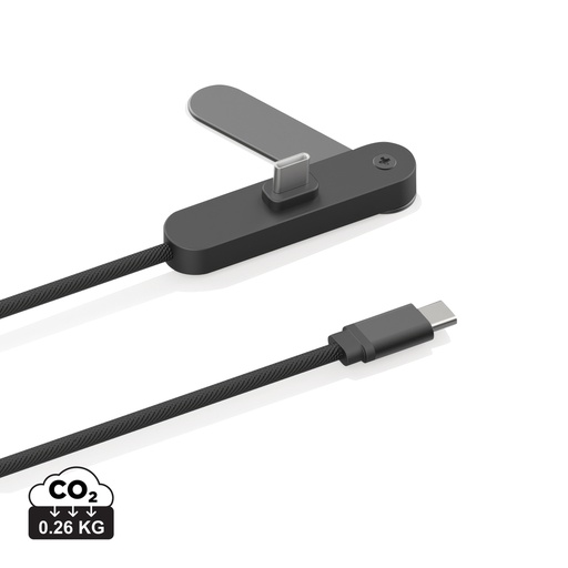 [P302.7401] Aluvia RCS 65W PD Cable with adjustable phone stand