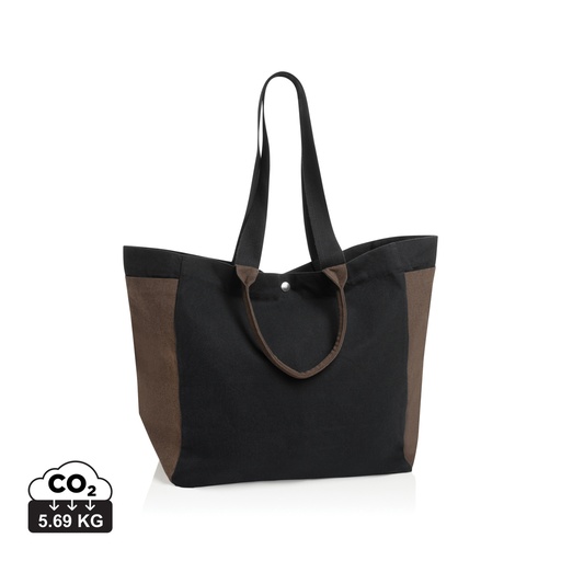 BEAU AWARE™ 400gsm recycled canvas all-round shopper