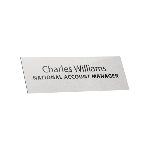 [ANP8] Aluminium Plate To Fit 8 ins x 1 ins Holder