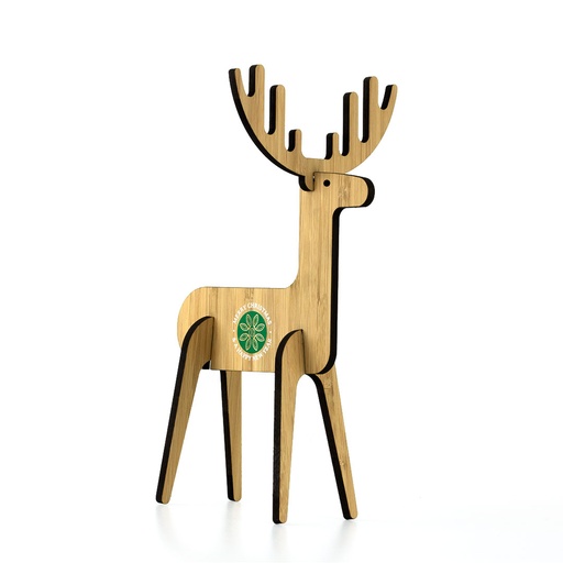 [BMB-CO-1-BAMBOO] Bamboo Flat Pack Reindeer