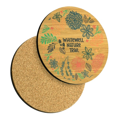 [BMB-CRO-M-BAMBOO] Bamboo Coaster 113mm Round