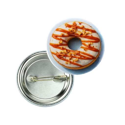[AM-BB45P] 45mm All Metal Button Badge