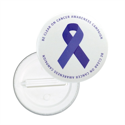 [MP-BB55C] 55mm Button Badge with Recycled Plastic Clip