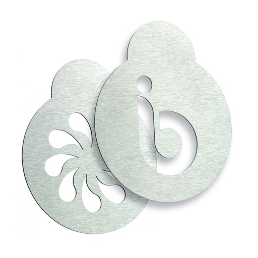 [STST-BCS] Bespoke Stainless Steel Coffee Stencil
