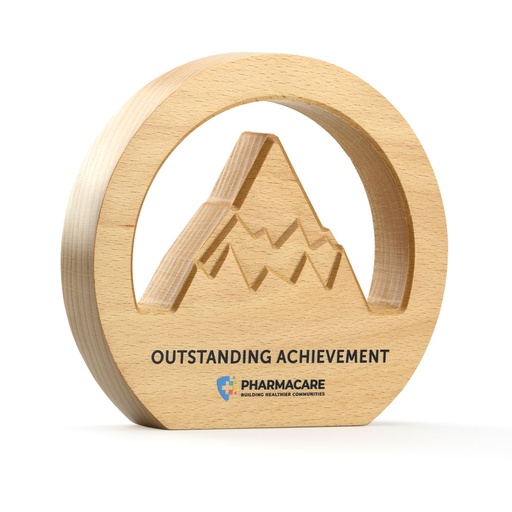 [WDCOA3-P-BEECH] Beech Peak Cut Out Award 180mm x 160mm