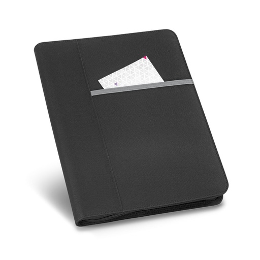 [92073-123] AUSTER. A4 folder in 600D with lined pages