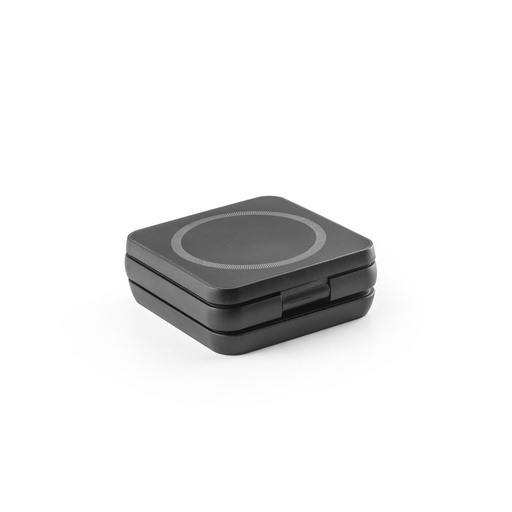 [97169-103] BROGLIE. Super fast 15W 4-in-1 magnetic wireless charger in recycled ABS (100% rABS)