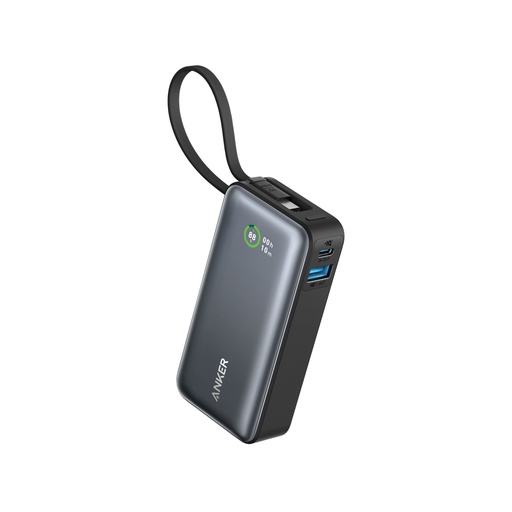 [RBA1259G11] Anker Nano Power Bank 30W, Built-In USB-C Cable