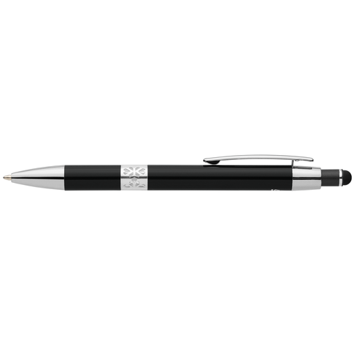 Adorn Recycled Aluminium Chrome Trim Stylus Pen