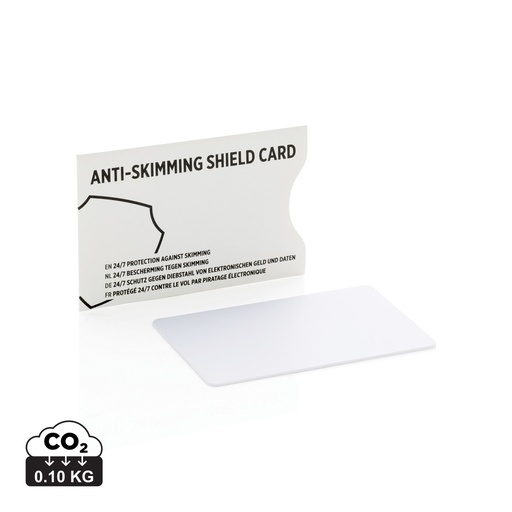 [P820.523] Anti-skimming RFID shield card with active jamming chip