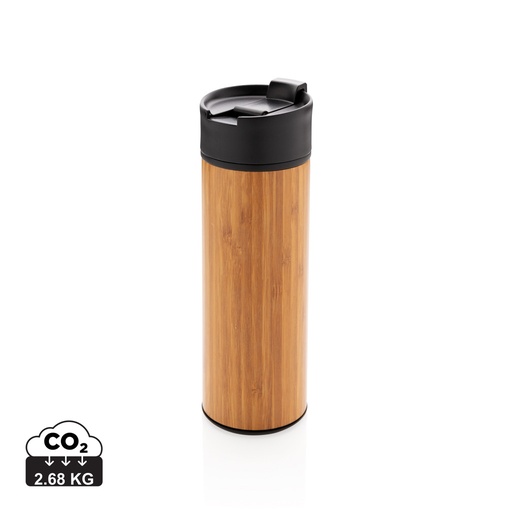 [P432.289] Bogota vacuum bamboo coffee mug