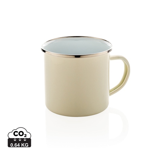 [P432.353] Vintage enamel mug
