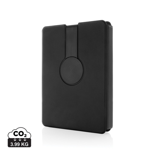 [P774.562] Swiss Peak RCS rePU notebook with 2-in-1 wireless charger