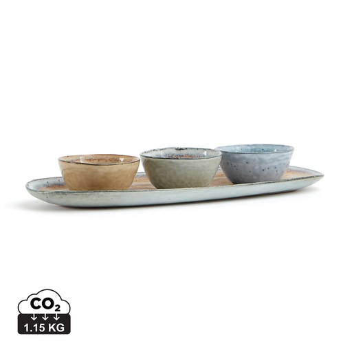 [3669] VINGA Nomimono serving set