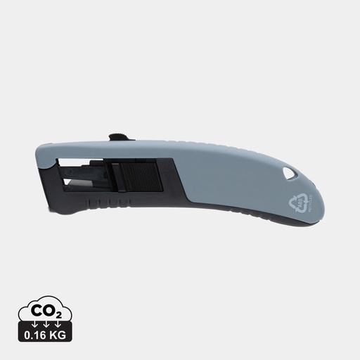 [P112.602] RCS certified recycled plastic Auto retract safety knife