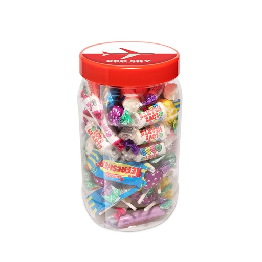 [104922] Large Sweet Jar - Retro Mix