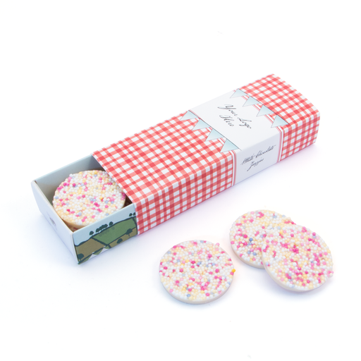 [106644] Summer Collection - Eco Matchbox - White Choc Jazzies