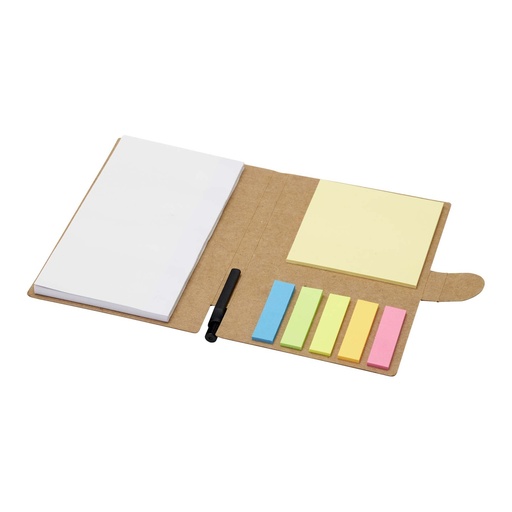 [10798906] Swift sticky notes booklet with ballpoint pen (black ink)