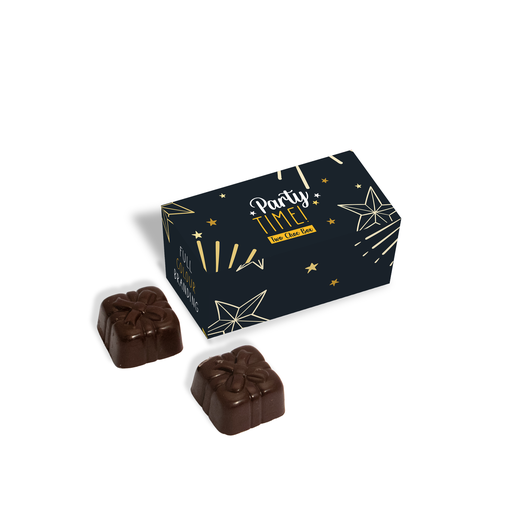 [108024] Party Time - Two Choc Box - 2x Chocolate Truffles