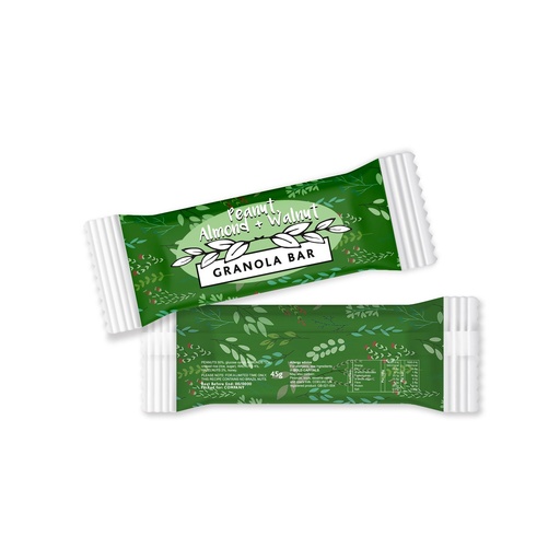 [104218] Flow Wrap - Peanut, Almond &amp; Walnut - Granola Bar